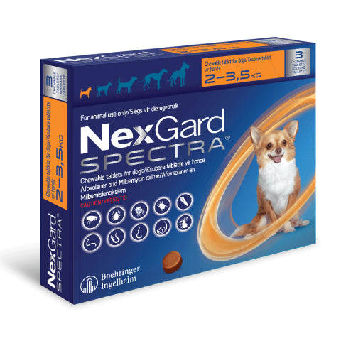 Nexgard Spectra Tablet 2- 3.5kg