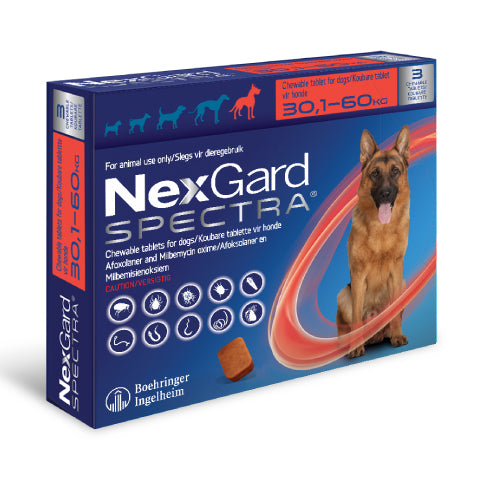 Nexgard Spectra 30,1kg - 60kg