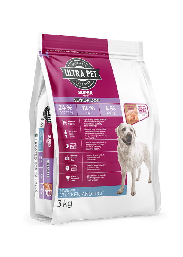 Ultra Pet Superwoof Senior Dog 8 kg