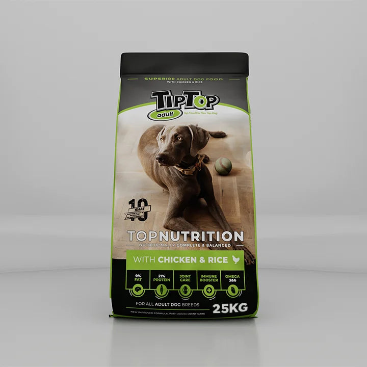 Tip Top Chicken & rice 25 kg Adult
