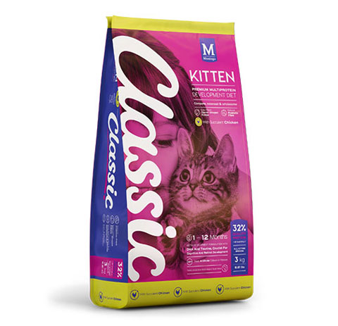 Montego Classic Chicken 3kg Kitten