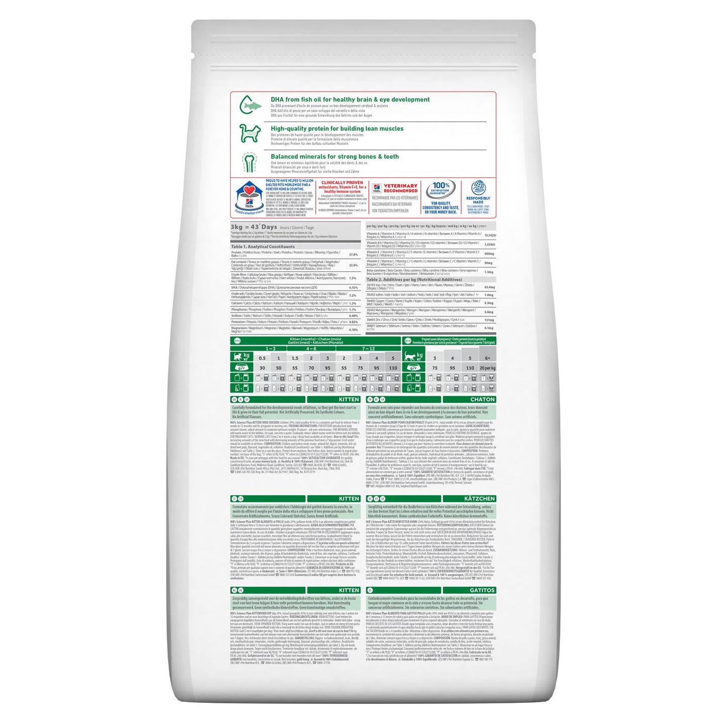 Hill's Kitten Chicken Flavour