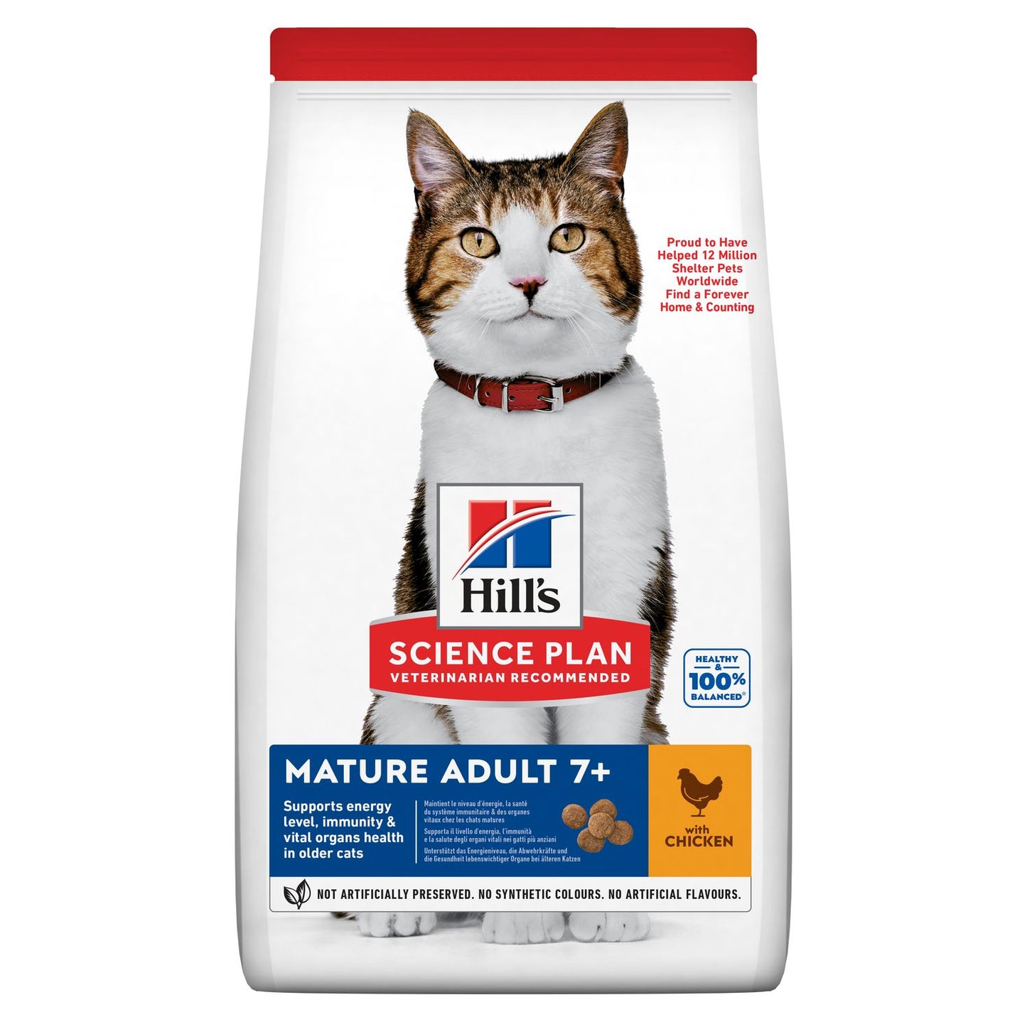 Hill's Mature Adult Cat Chicken Flavour