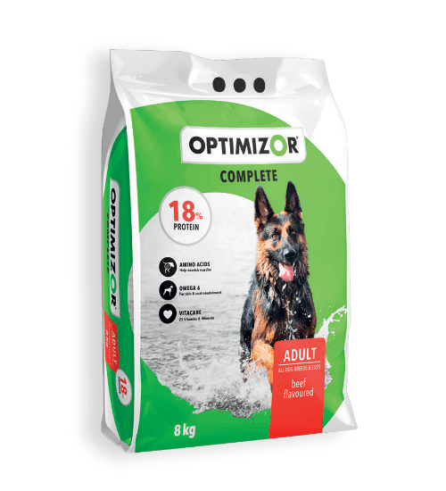 Optimizor Complete Beef Flavoured 20 kg Adult