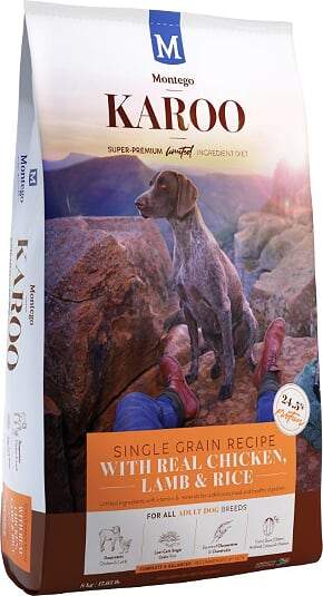 Montego Karoo Single Grain Chicken+Lamb & Rice  8 kg Adult