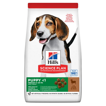 Hills Puppy Medium Lamb & Rice