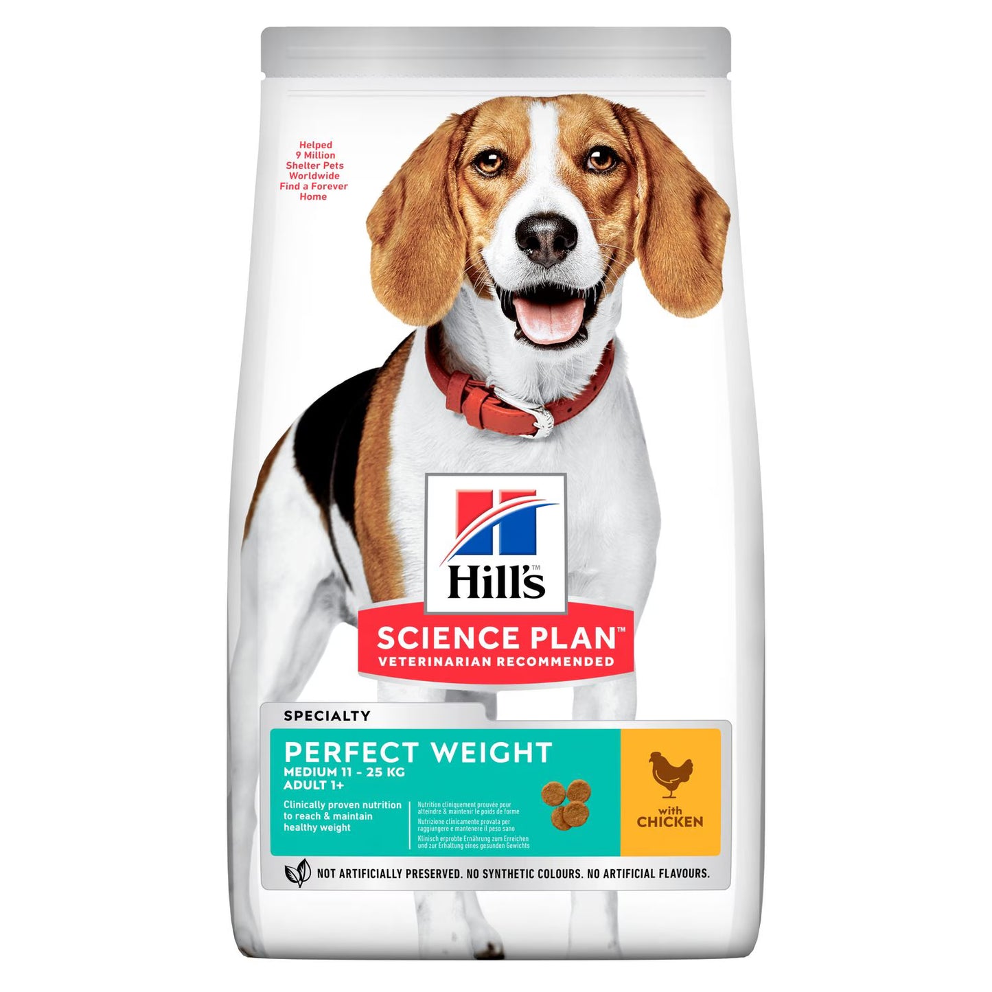 Hill's Medium Adult Perfect Weight 12kg