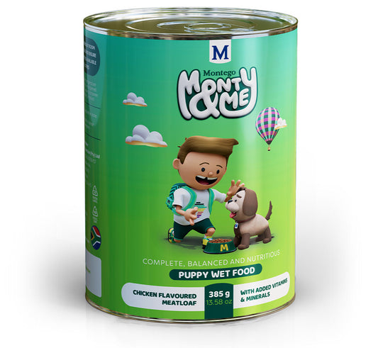 Montego Monty & Me Puppy Wet Food 385g