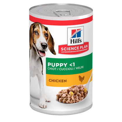 Hills Puppy Chicken Can 370g