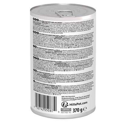 Hills Puppy Chicken Can 370g