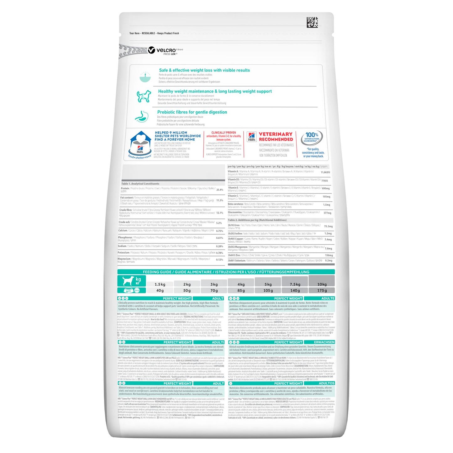 Hill's Small&Mini Adult Perfect Weight