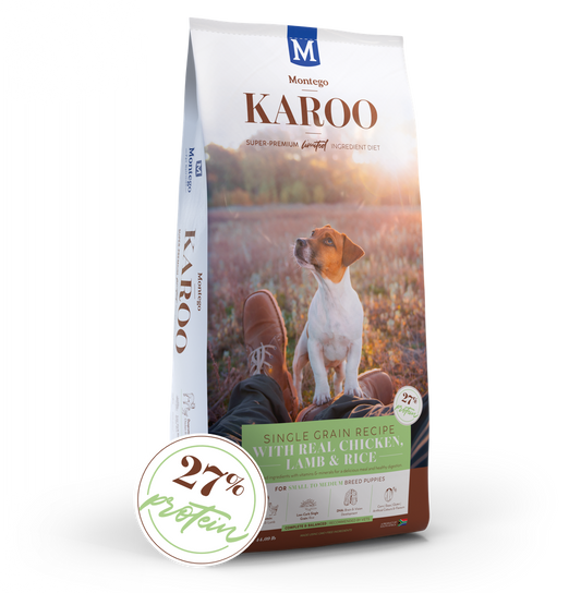Montego Karoo S/M Puppy Chicken, Lamb & Rice