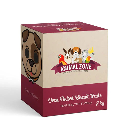 Animalzone Dog Biscuits Peanut Butter 2kg