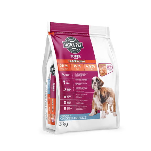 Ultra Pet Superwoof Large Puppy Chicken & Rice