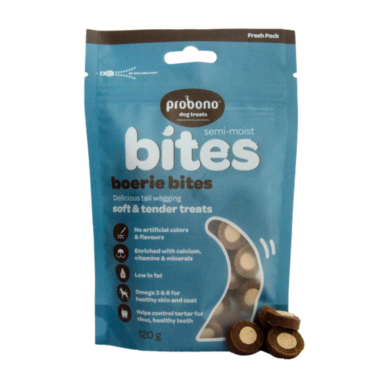 Probono Bites Boerie Bites 120g Sachet