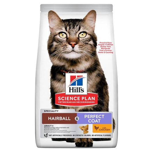 Hill's Hairball & Perfect Coat Cat