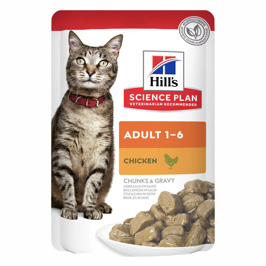 Hill's Adult Cat Wet Chicken Pouch